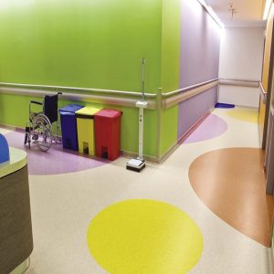 Commercial Homogeneous Vinyl Flooring
