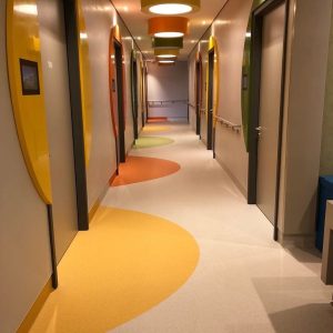 Homogeneous Vinyl Hospital Flooring